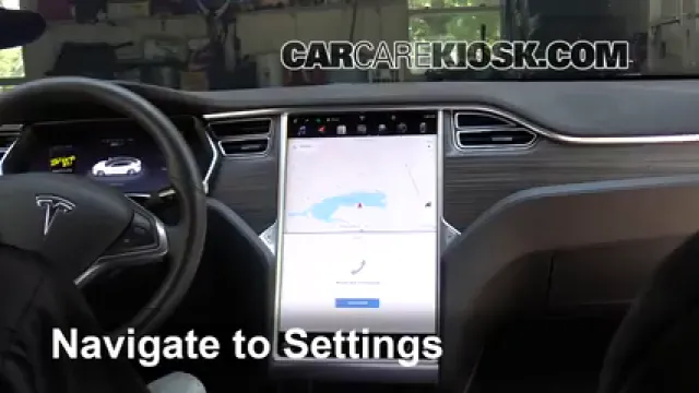 2017 Tesla S 90D Electric Bluetooth Appair le Téléphone